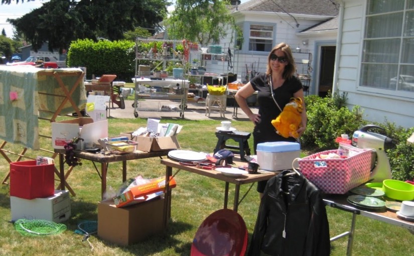 Yard sale aneb bazar po americku…