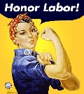 Národní svátek jménem Den práce, tedy Labor Day.